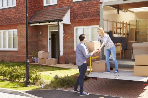 Local moving vehicle for Arkley streets and nearby areas