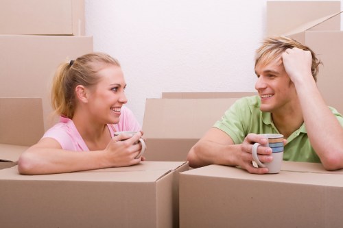 Movers planning a local household move in Arkley