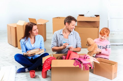 Customer booking a man and van service with quoted transport details