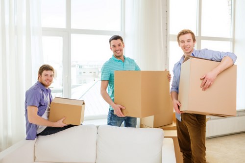 Local van service handling boxes and household items in Arkley
