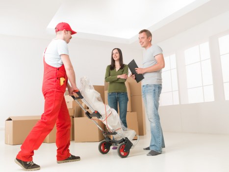 Packing and preparation for a man and van job in Arkley